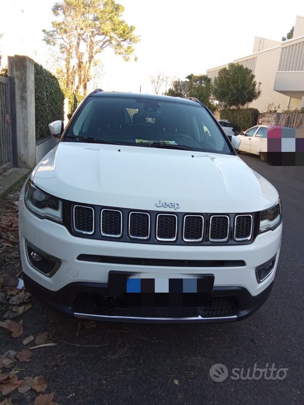 Bianco Usata 2017 Jeep Compass Limited SUV | 18.000 € (Cara) - Immagine 1/2