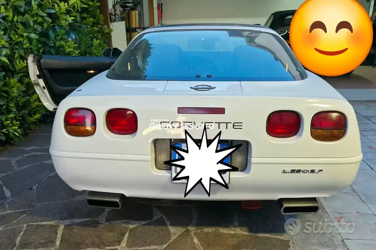 Usata Corvette C4 1991 Bianco Coupé