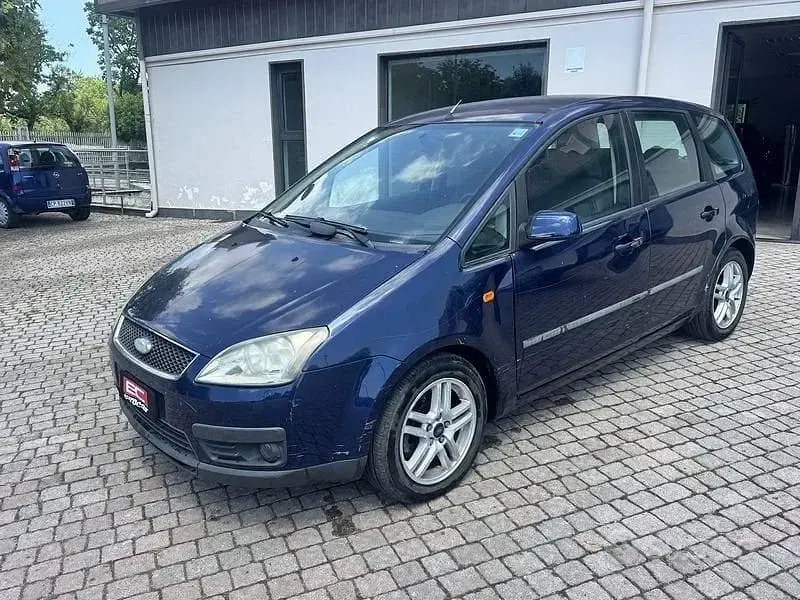Usata Ford C-MAX Ghia 110 CV (80 kW) 2004 Blu Monovolume