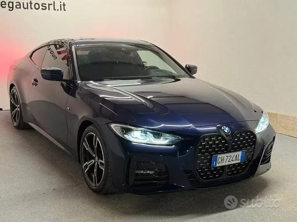 Usata BMW 420 Coupé M Sport 190 CV (139 kW) 2022 Blu Coupé