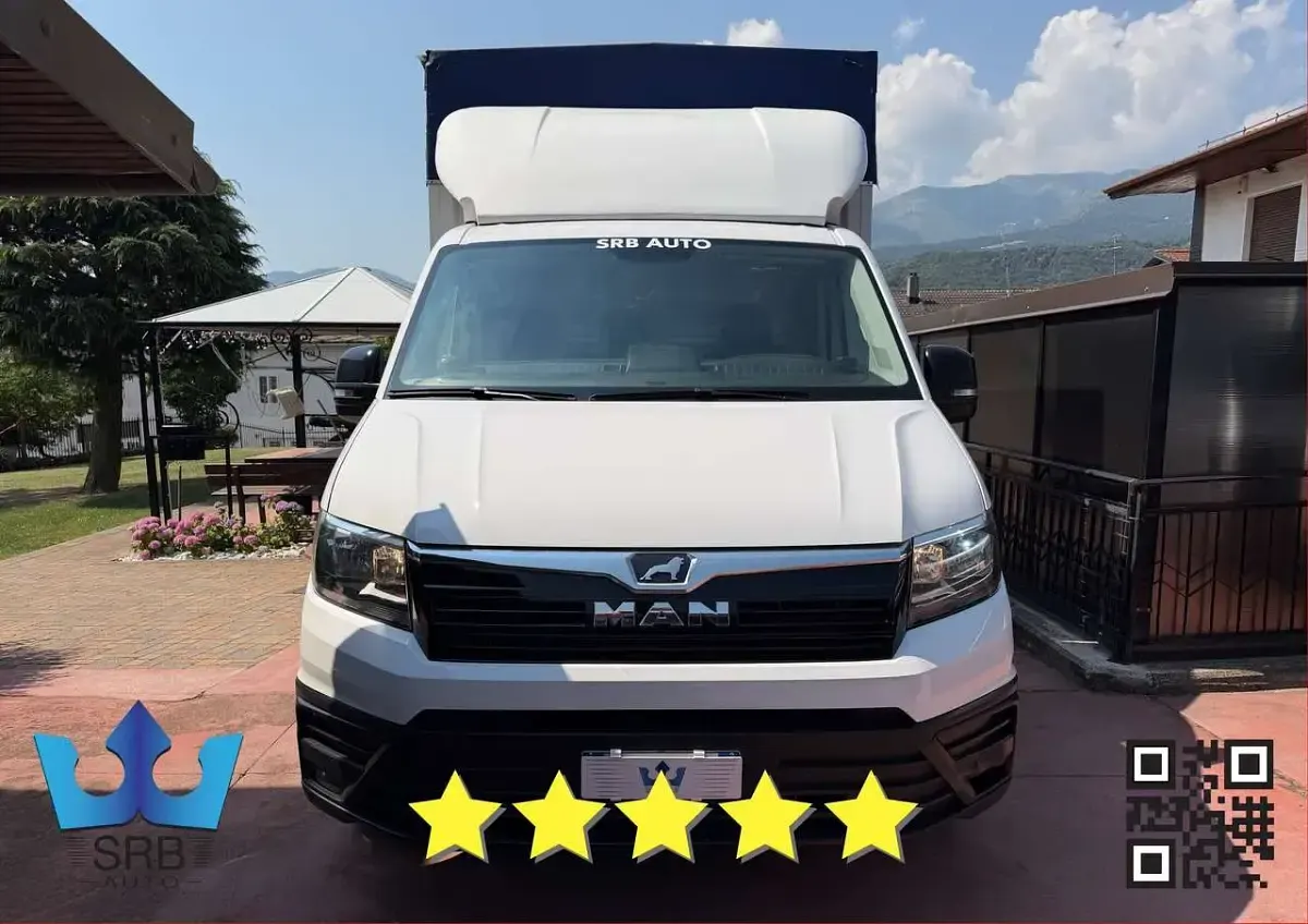 Usata MAN TGE 177 CV (130 kW) 2020 Bianco Furgone