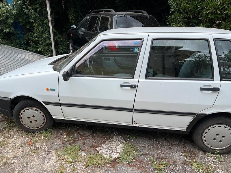 Usata Fiat Uno S 50 CV (36 kW) 1991 Bianco Utilitaria