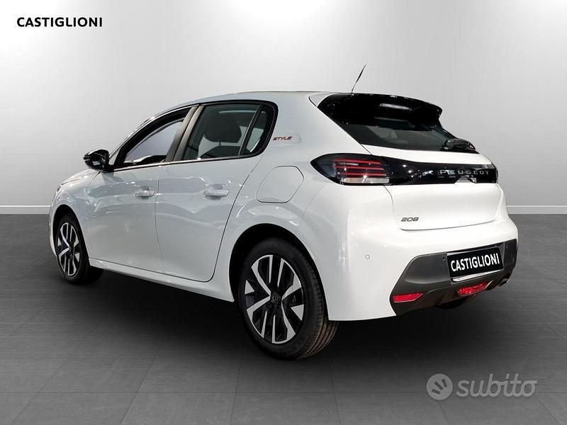 Nuova Peugeot 208 Style 101 CV (74 kW) 2025 Bianco Utilitaria