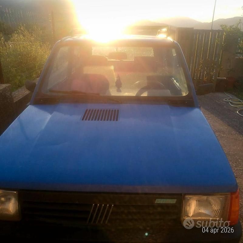 Usata Fiat Panda 1994 Blu Utilitaria