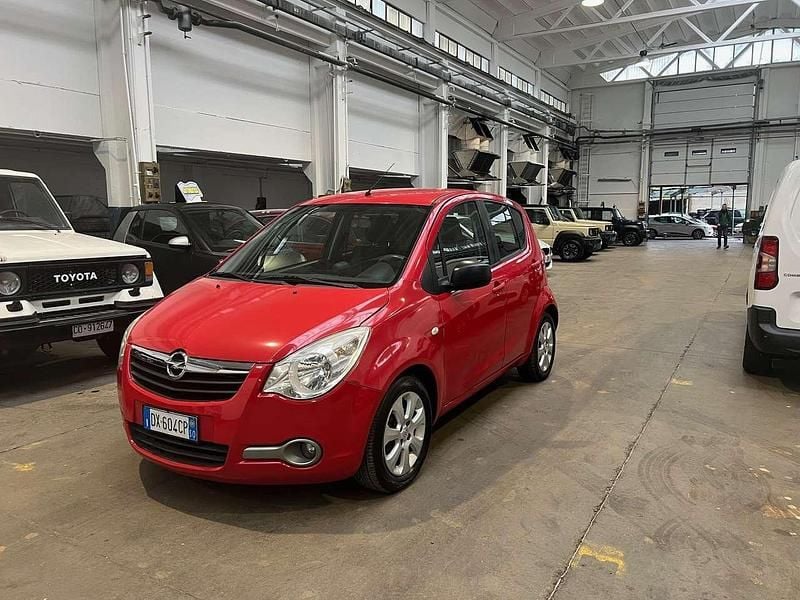 Usata Opel Agila Enjoy 86 CV (63 kW) 2009 Rosso Utilitaria