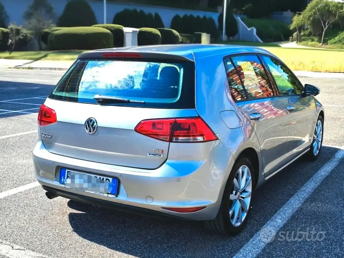 Usata VW Golf VII Executive 110 CV (80 kW) 2017 Grigio Berlina