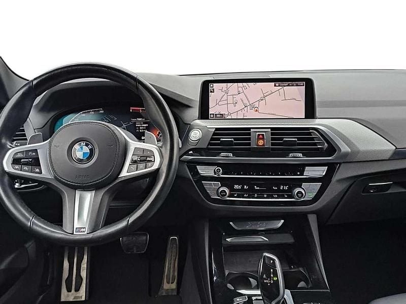 Usata BMW X3 M Sport 190 CV (139 kW) 2021 Phytonic blue metallizzato SUV