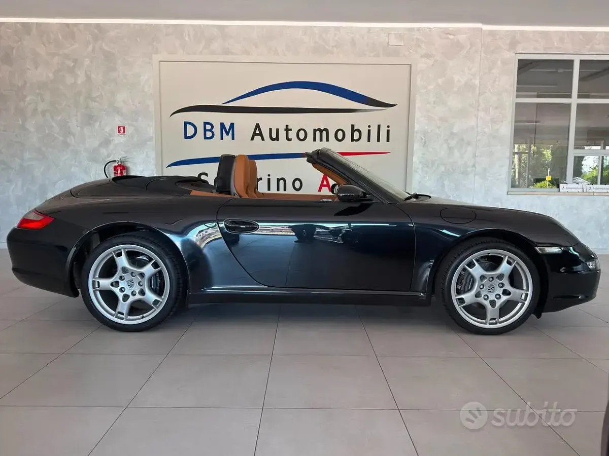 Usata Porsche 911 Carrera Cabriolet 325 CV (239 kW) 2008 Nero Cabrio