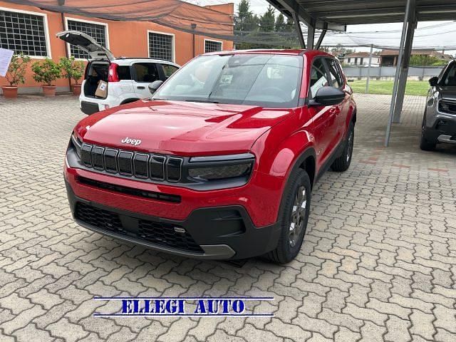 Ny Jeep Avenger Longitude 101 HK (74 kW) 2025 Röd SUV