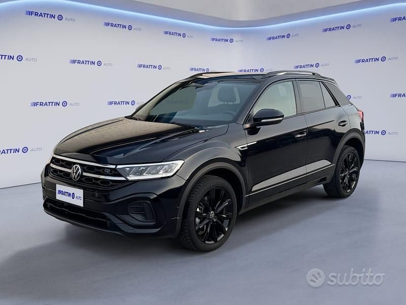 Usata VW T-Roc R-line Plus 150 CV (110 kW) 2022 Nero SUV
