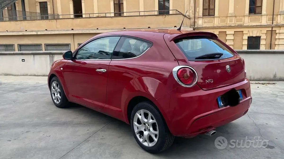 Usata Alfa Romeo MiTo 120 CV (88 kW) 2012 Rosso Utilitaria