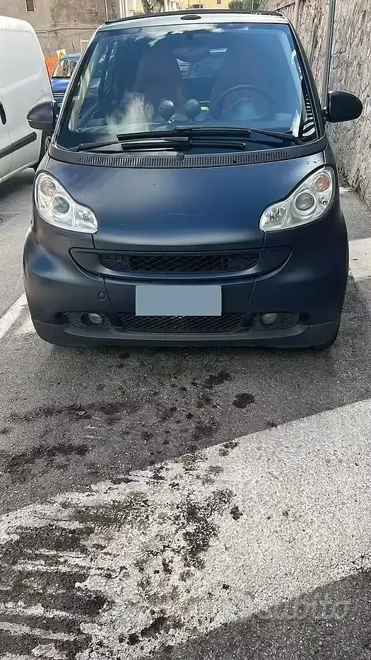 Usata Smart ForTwo Cabrio 84 CV (61 kW) 2008 Nero Cabrio