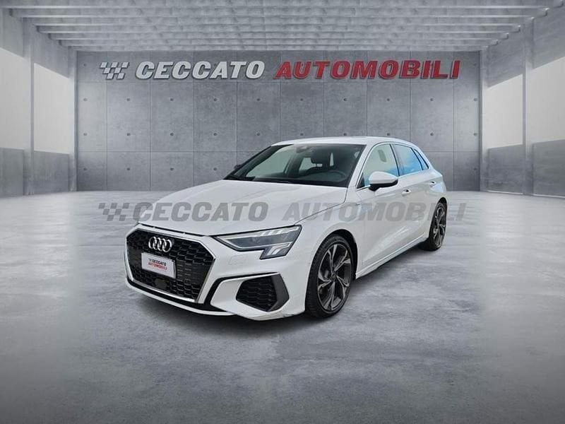 Usata Audi A3 S-Line 150 CV (110 kW) 2023 Bianco Berlina