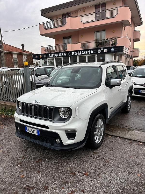 Usata Jeep Renegade Limited 190 CV (139 kW) 2022 Bianco SUV