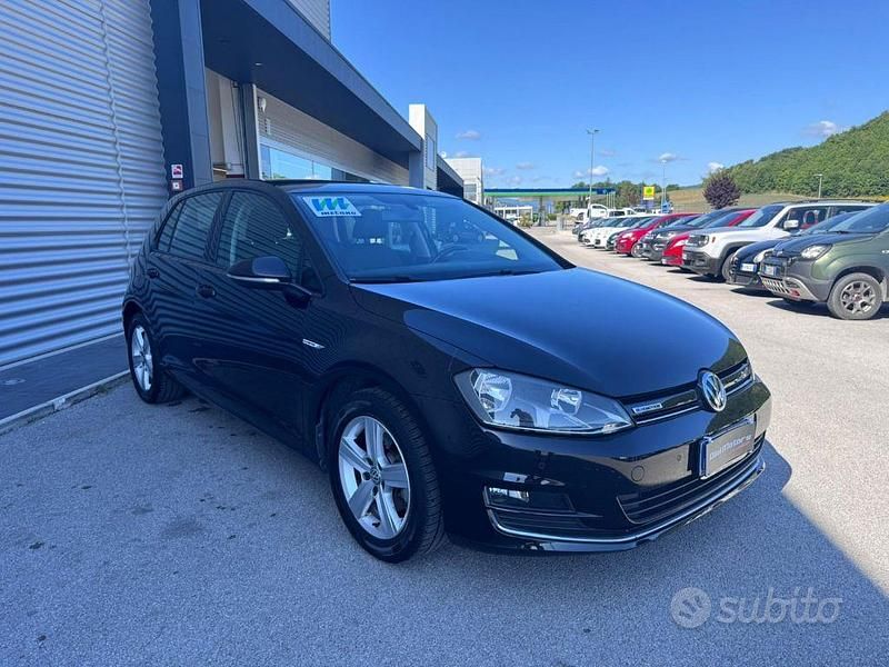 Usata VW Golf VII Highline 110 CV (80 kW) 2015 Nero Berlina
