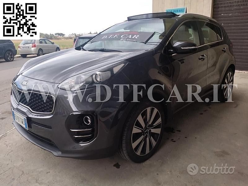 Usata Kia Sportage Active 116 CV (85 kW) 2016 Grigio SUV
