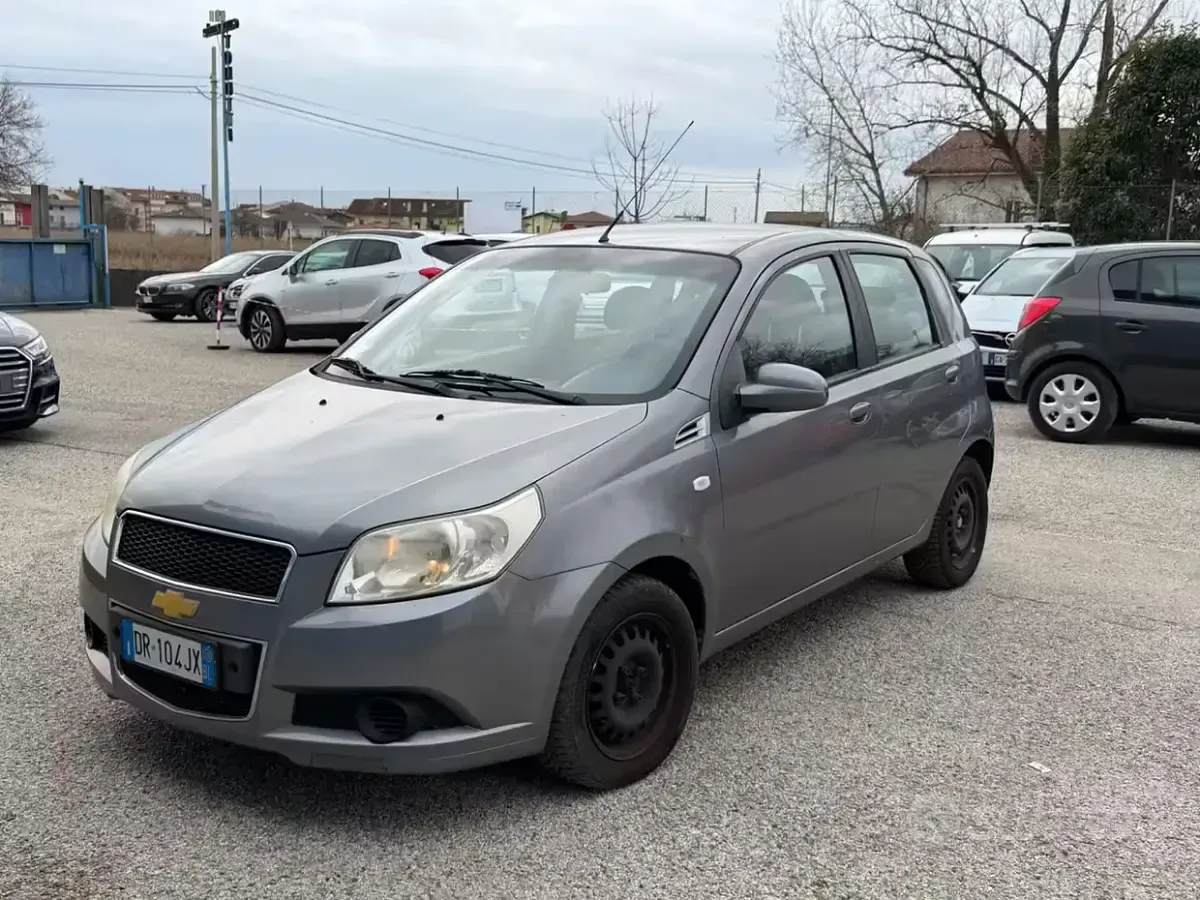 Usata Chevrolet Aveo LS 82 CV (60 kW) 2009 Grigio Berlina