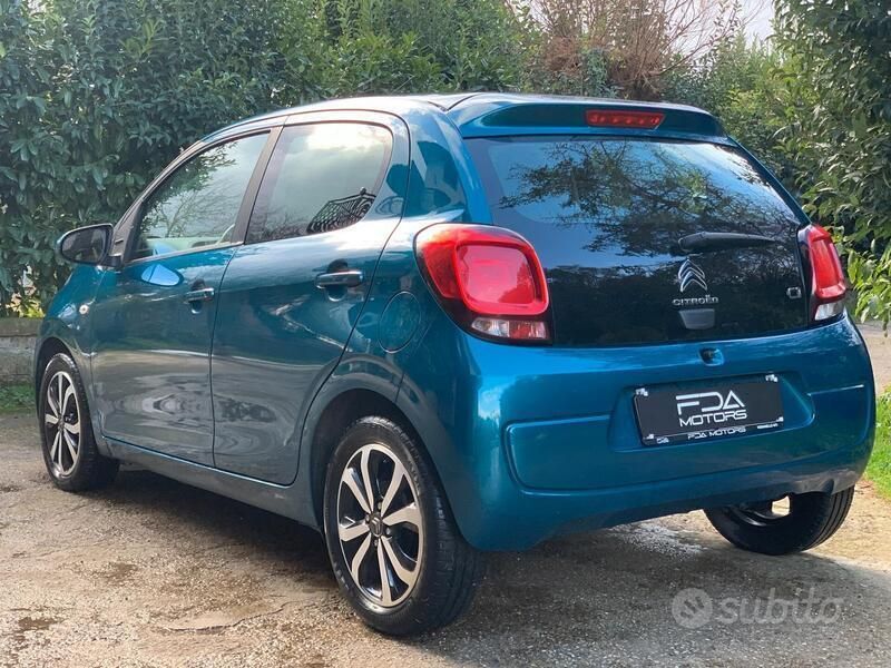 Usata Citroën C1 Shine 72 CV (52 kW) 2021 Blu Utilitaria