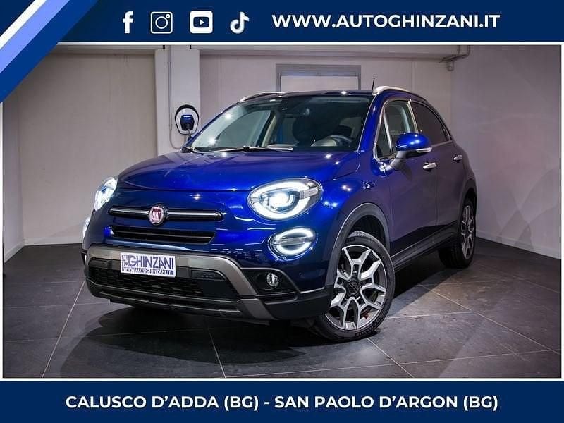 Usata Fiat 500X Cross 150 CV (110 kW) 2019 Blu venezia SUV