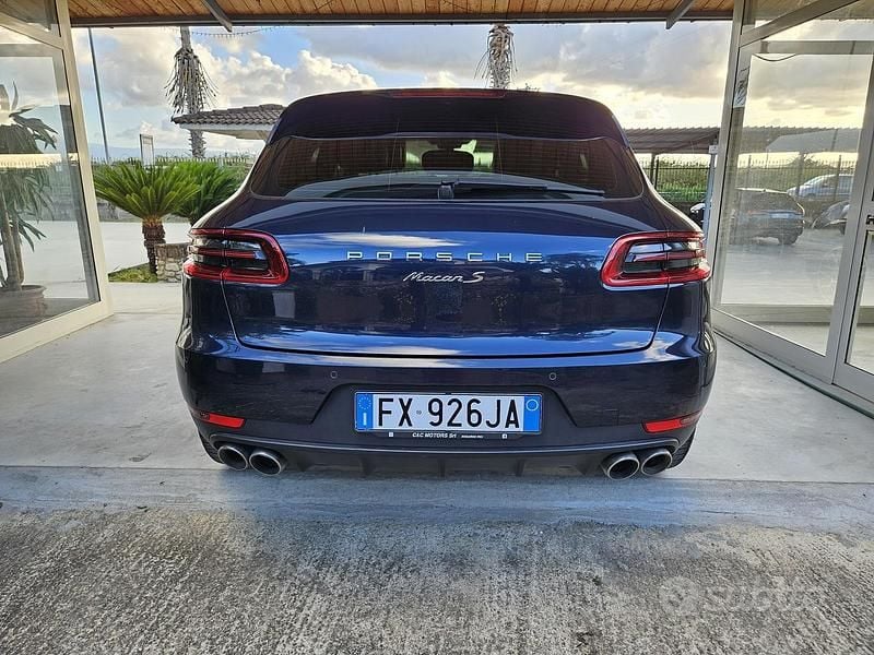 Usata Porsche Macan S 2015 Blu SUV
