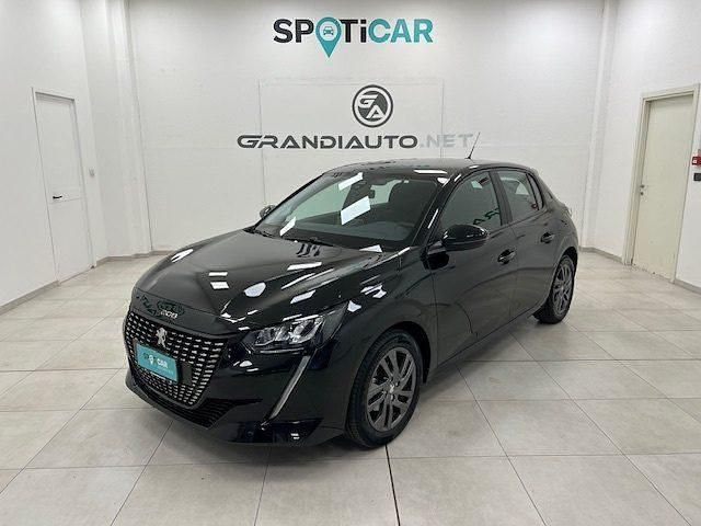 Usata Peugeot 208 Active 75 CV (55 kW) 2022 Nero Utilitaria