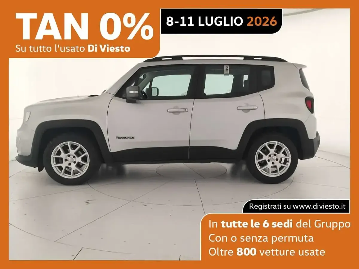 Usata Jeep Renegade Limited 120 CV (88 kW) 2019 Argento metallizzato SUV