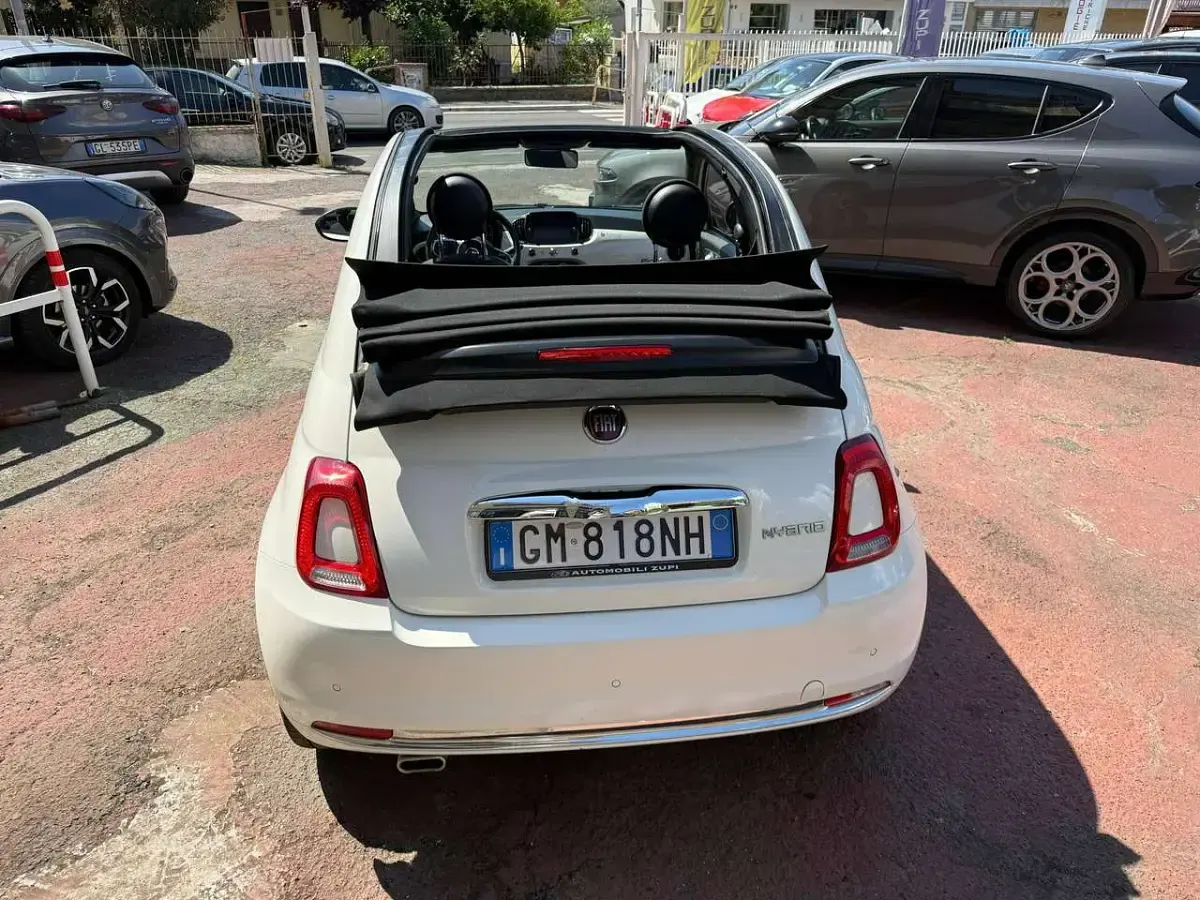 Usata Fiat 500C Dolcevita 69 CV (50 kW) 2023 Bianco Cabrio