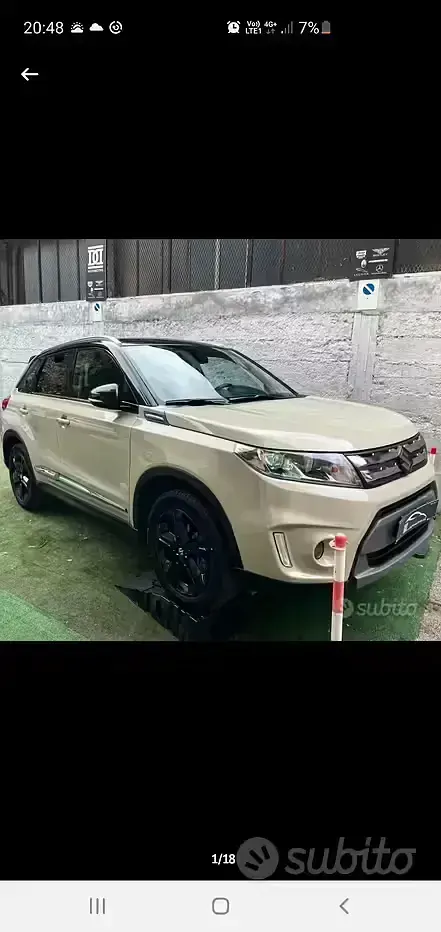 Usata Suzuki Vitara 120 CV (88 kW) 2017 Grigio SUV