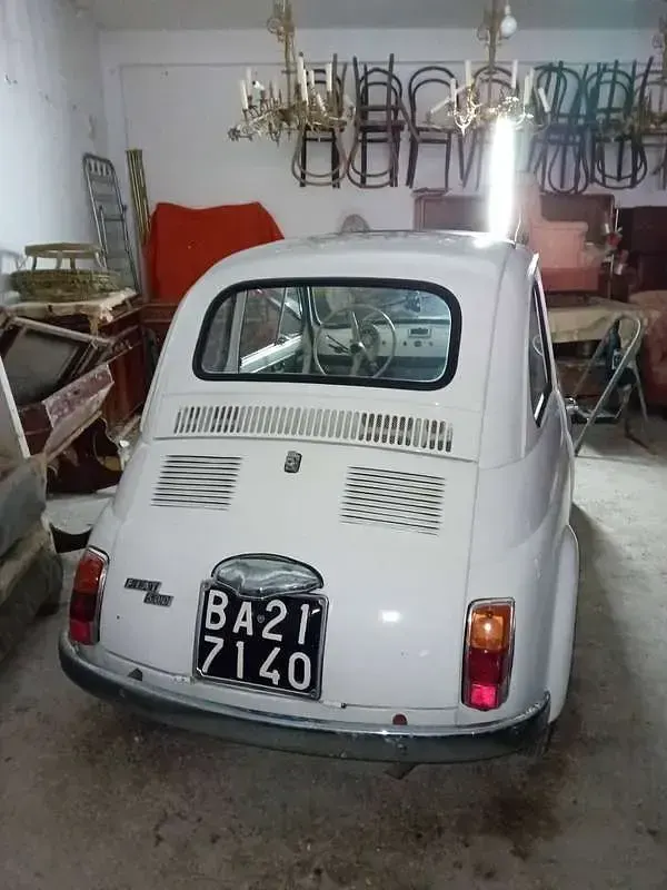 Usata Fiat 500 18 CV (13 kW) 1968 Bianco Utilitaria