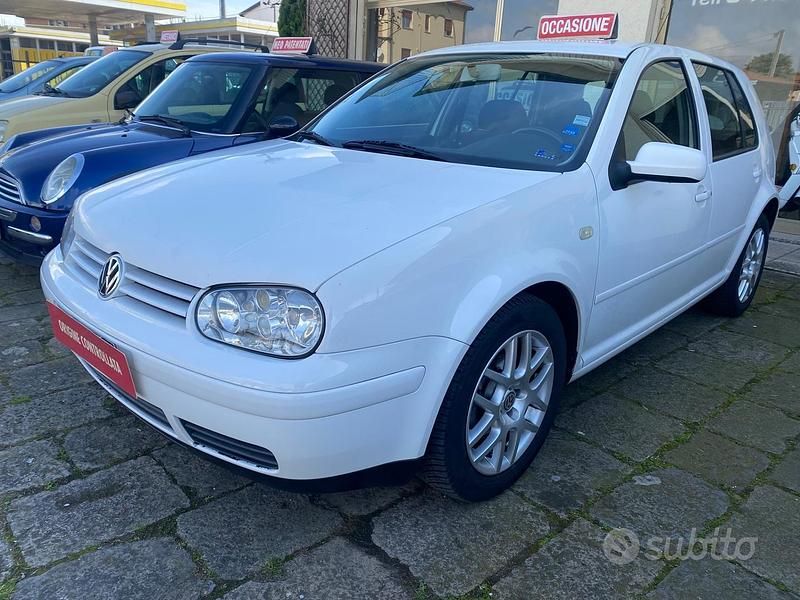 Usata VW Golf IV Highline 100 CV (73 kW) 2000 Bianco Berlina