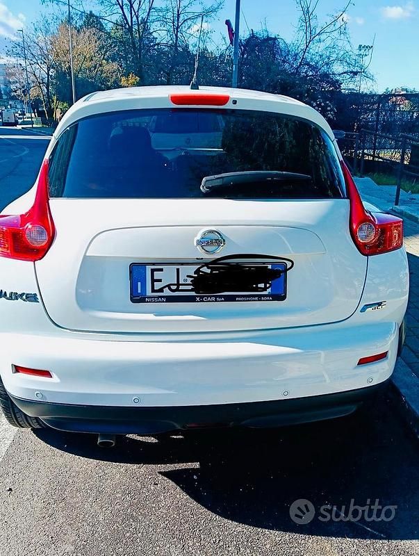 Usata Nissan Juke Tekna 2012 Bianco SUV