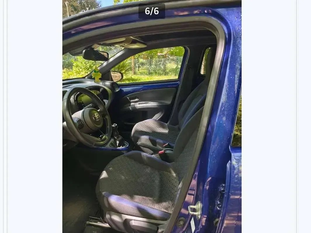 Usata Toyota Aygo X Trend 72 CV (52 kW) 2022 Blu SUV