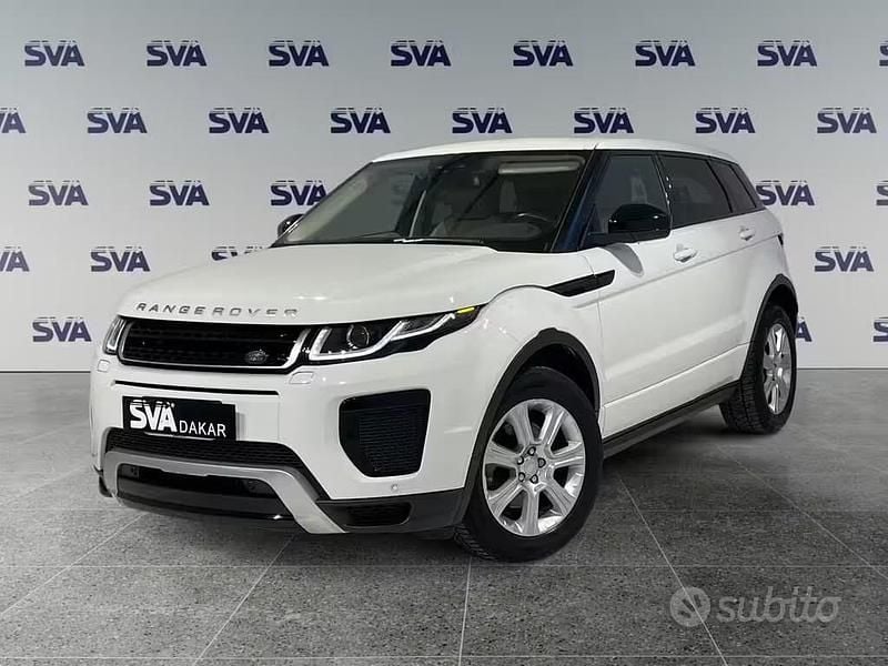 Usata Land Rover Range Rover evoque SE Dynamic 150 CV (110 kW) 2017 Bianco SUV