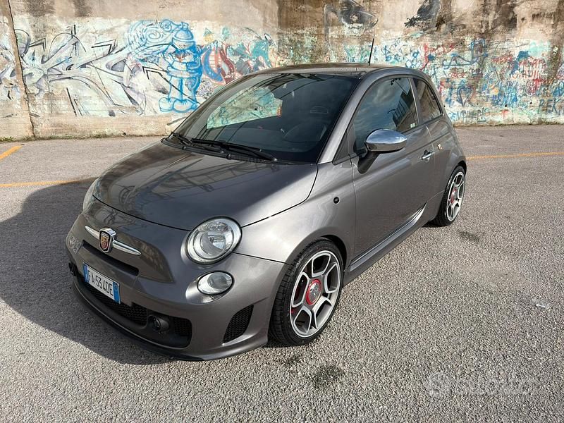 Grigio Usata 2015 Abarth 500 Custom Due volumi | 10.000 € (Super prezzo) - Immagine 1/4