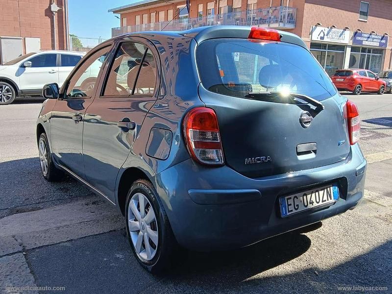 Second-hand Nissan Micra 80 CP (58 kW) 2011 Albastru Hatchback