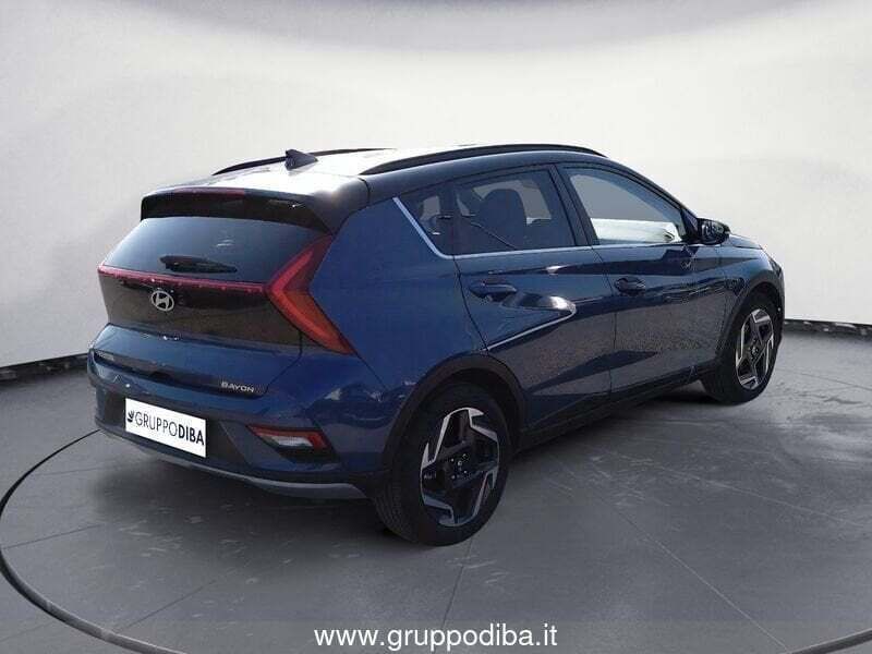 Usata Hyundai Bayon 99 CV (72 kW) 2024 Blu SUV