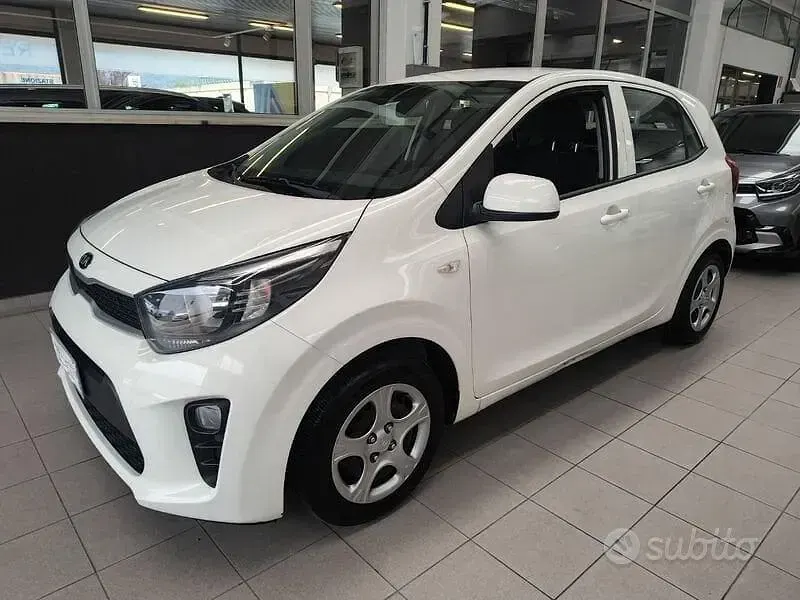 Usata Kia Picanto Active 67 CV (49 kW) 2019 Bianco Utilitaria