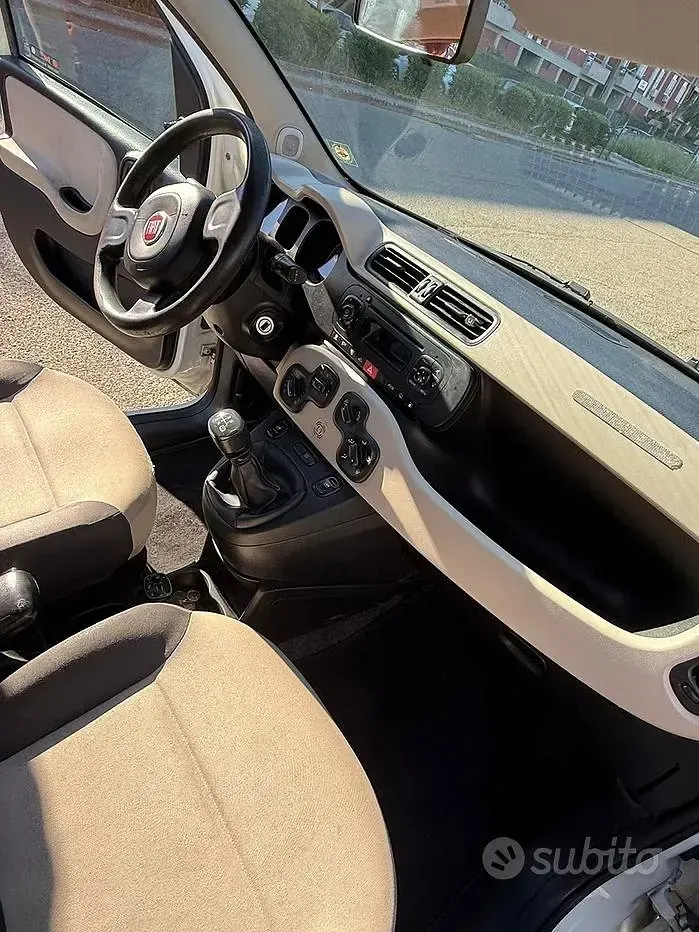 Usata Fiat Panda 85 CV (62 kW) 2015 Bianco Utilitaria