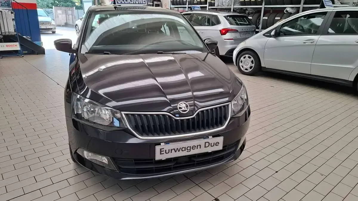 Usata Skoda Fabia 75 CV (55 kW) 2015 Nero Berlina