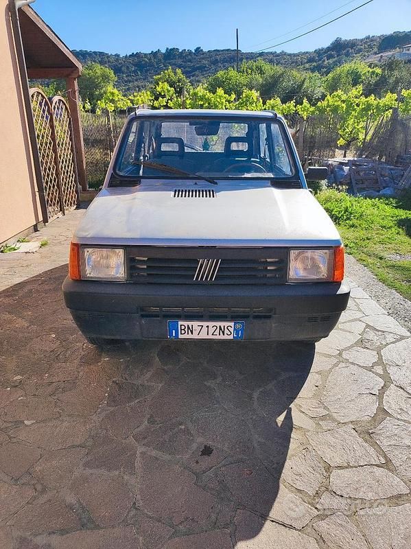 Usata Fiat Panda 39 CV (28 kW) 2001 Grigio Berlina