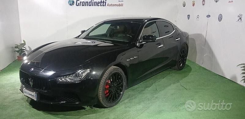 Usata Maserati Ghibli 250 CV (183 kW) 2014 Nero Berlina