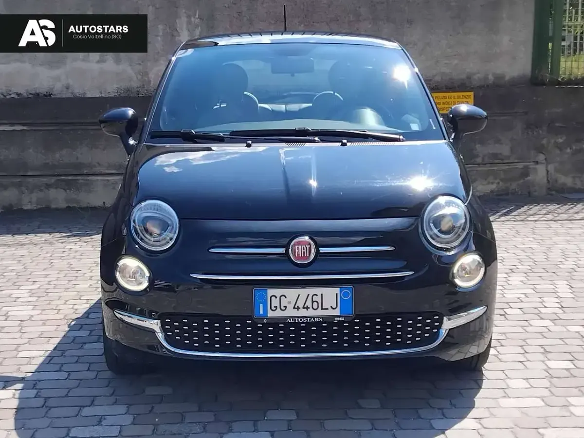 Usata Fiat 500 Dolcevita 69 CV (50 kW) 2021 Nero Utilitaria