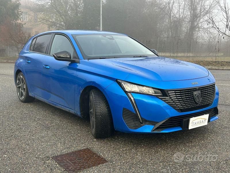 Usata Peugeot 308 Allure 131 CV (96 kW) 2023 Blu Berlina
