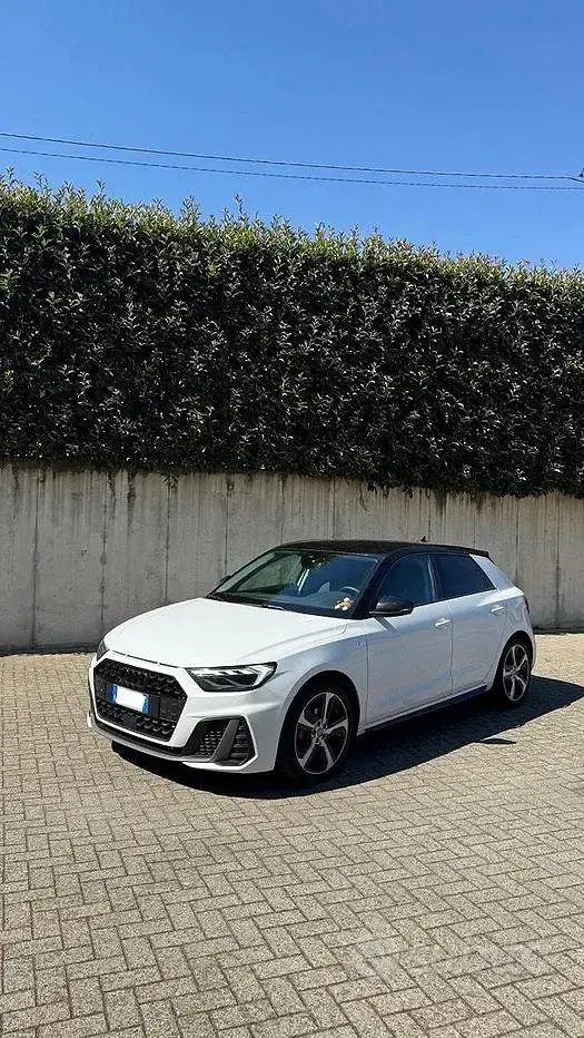 Usata Audi A1 Sportback Ambiente 95 CV (69 kW) 2019 Bianco Utilitaria