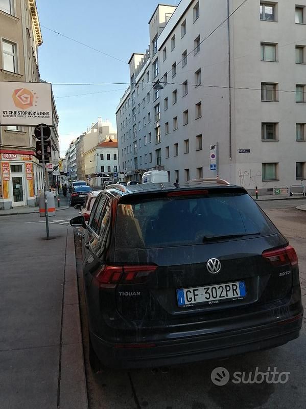 Usata VW Tiguan 150 CV (110 kW) 2017 Nero SUV