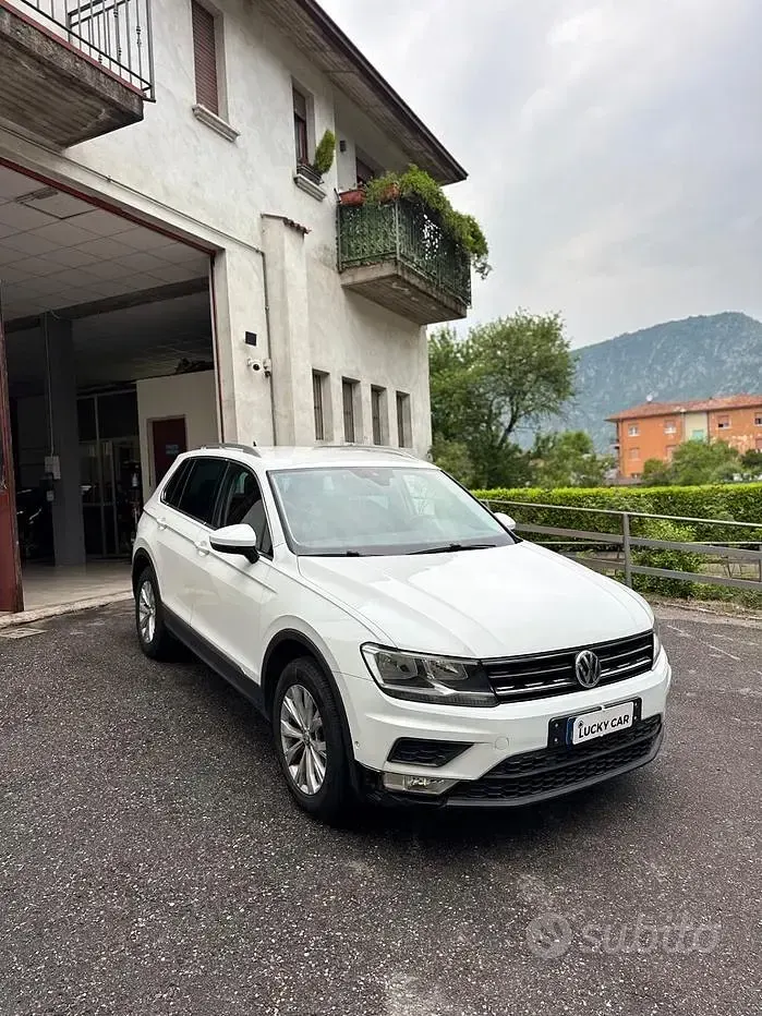 Usata VW Tiguan Style 150 CV (110 kW) 2017 Bianco SUV