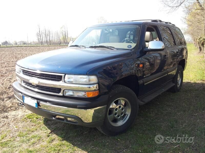 Usata Chevrolet Tahoe LT 273 CV (200 kW) 2001 Blu/azzurro SUV