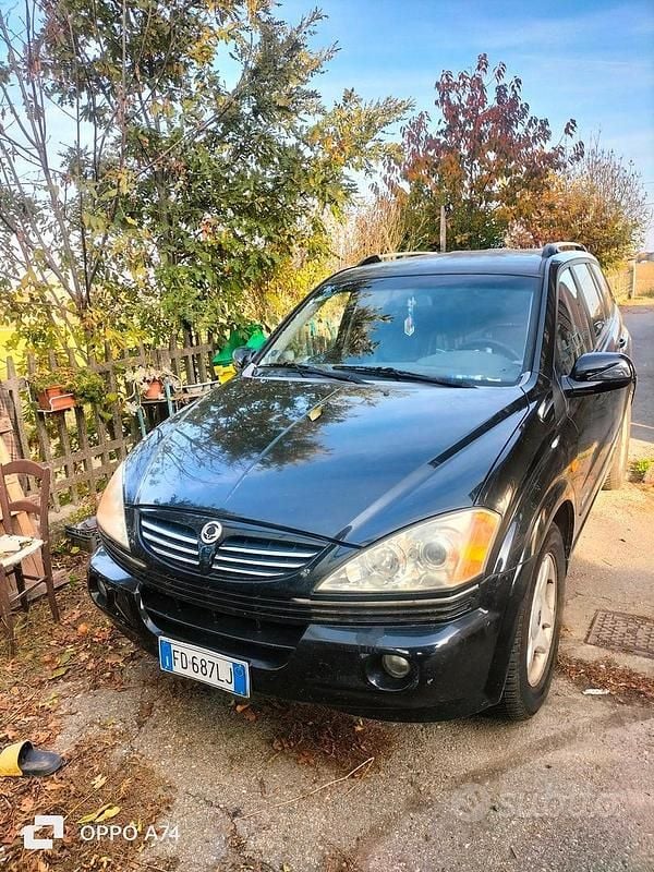 Usata Ssangyong (KGM) Kyron 141 CV (103 kW) 2006 Nero SUV