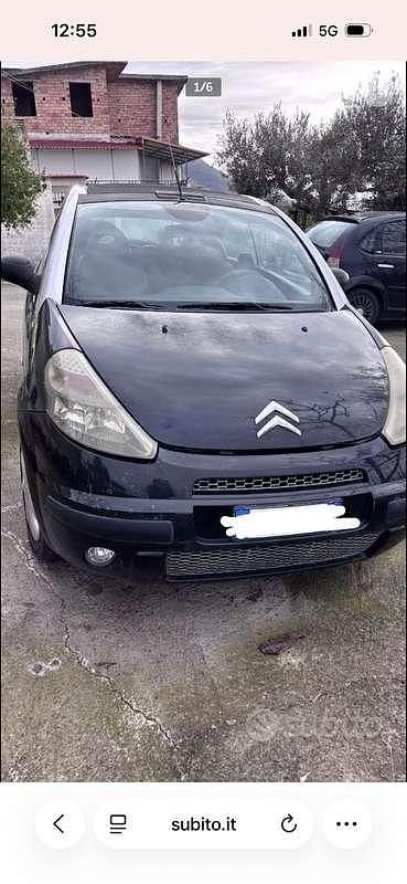 Begagnad Citroën C3 Pluriel 68 HK (50 kW) 2009 Svart Cab