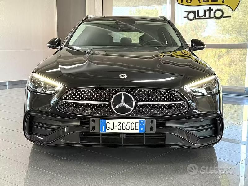 Usata Mercedes C220 Premium 220 CV (161 kW) 2022 Nero Station wagon